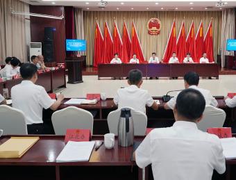 汉滨区十九届人大常委会举行第三十次会议